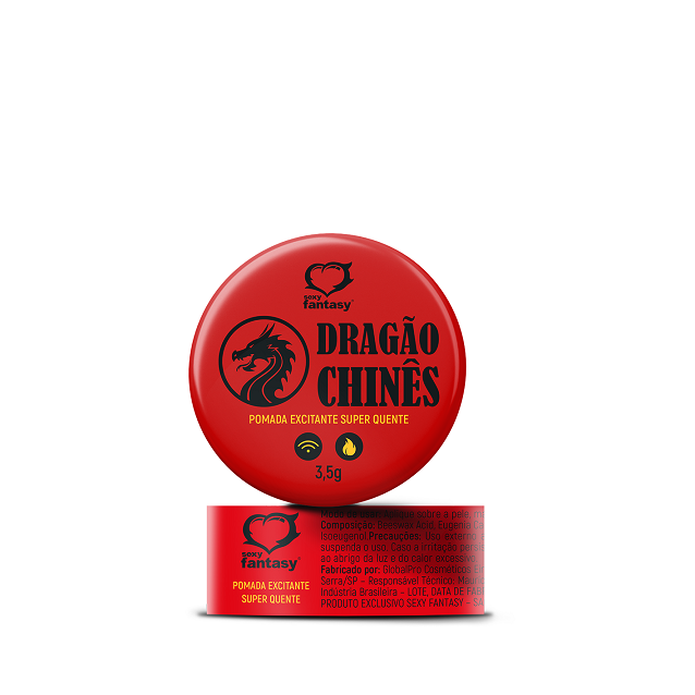 Dragão Chinês Pomada 3,5g – Caixa com 50 Unid.