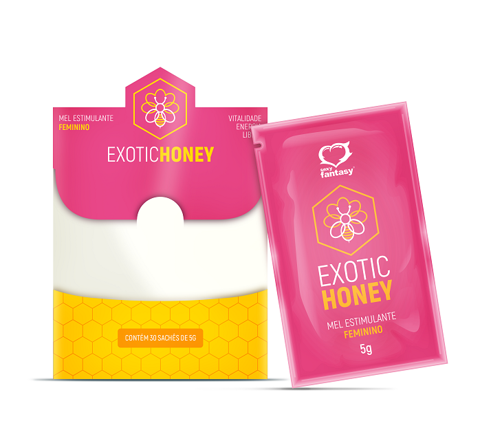 Exotic Honey Feminino – Display com 30 Sachês